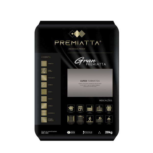 Argamassa Gran Premiatta ACIII Cinza 20 kg