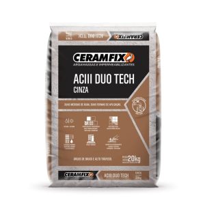 Argamassa Ceramfix Duo Tech Cinza 20kg