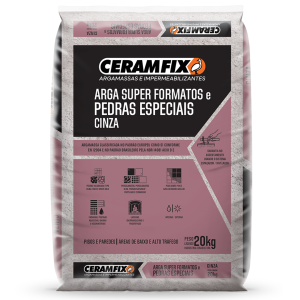Argamassa Ceramfix Super Formatos e Pedras Especiais Cinza 20kg
