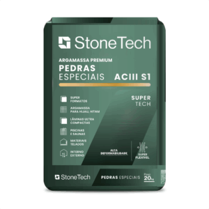 Argamassa Stone Tech Pedras Especiais Branca 20kg