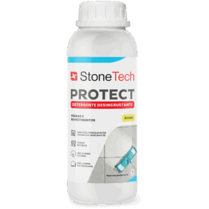 Detergente Pós Obra Ácido Quartzo Sintetizados Stone Tech 1 litro