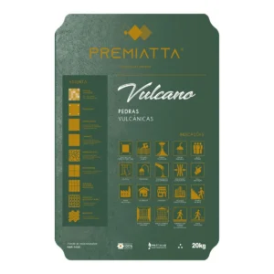 Argamassa Vulcano Pedras Vulcânicas HIjau