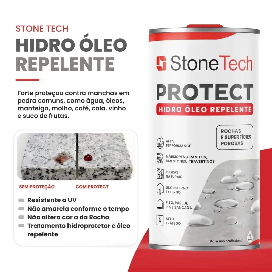 Impermeabilizante Stone Tech Protect Hidro Oleo | 1 Litro - Imagem 2