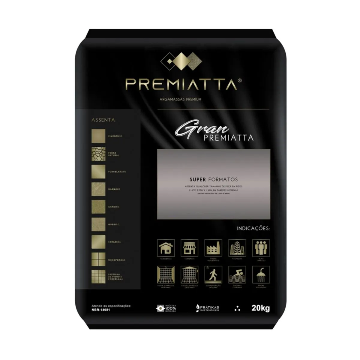 Argamassa Gran Premiatta ACIII 20 kg