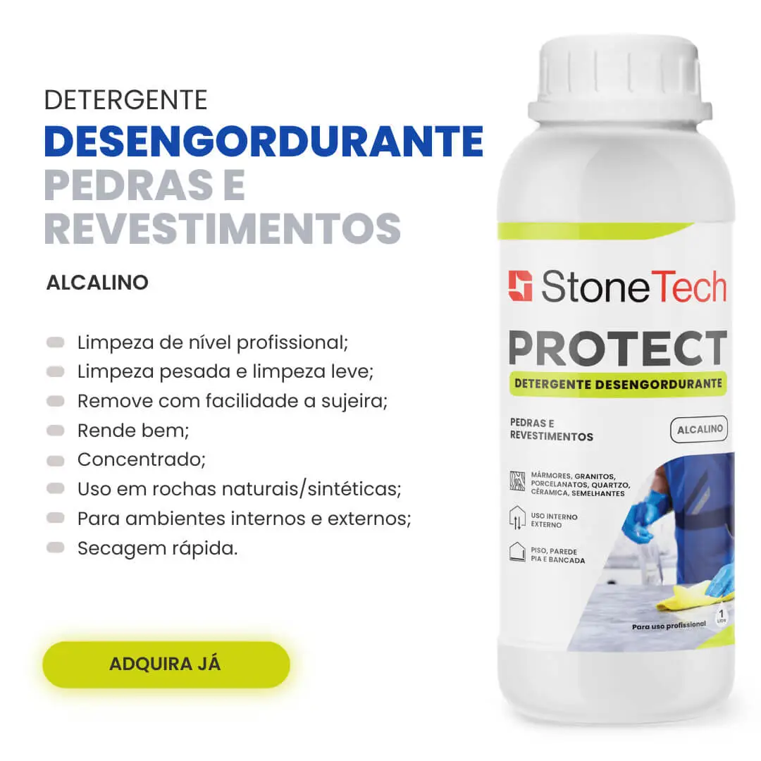 Detergente Limpa Mármore e Granito Desengordurante Stone Tech 1 litro - Imagem 2